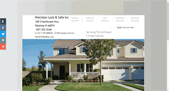 Desktop Screenshot of precisionlocksmith-il.com