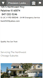 Mobile Screenshot of precisionlocksmith-il.com